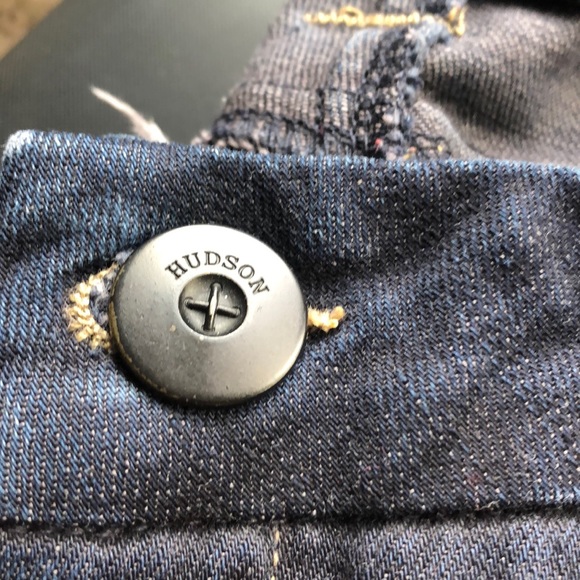 Hudson Boot Cut Dark Denim Size 28 - Picture 4 of 8